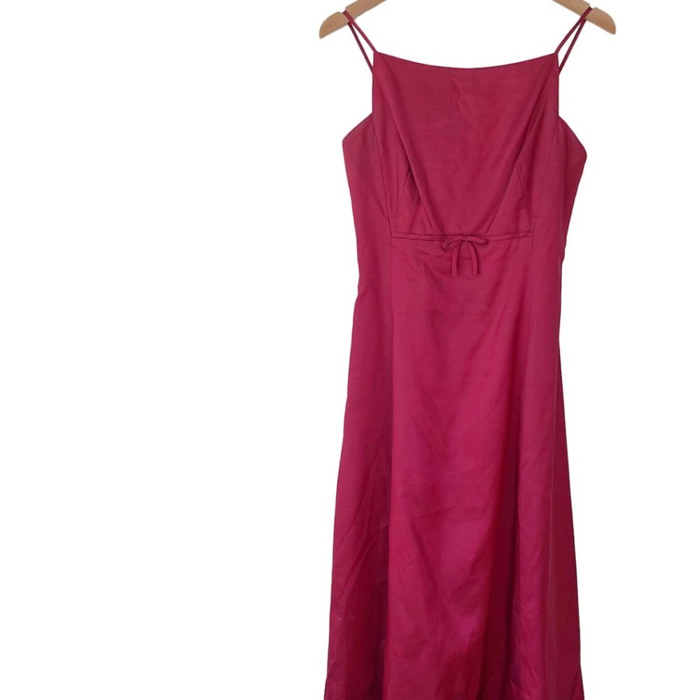 Vintage Red Maxi Evening Dress